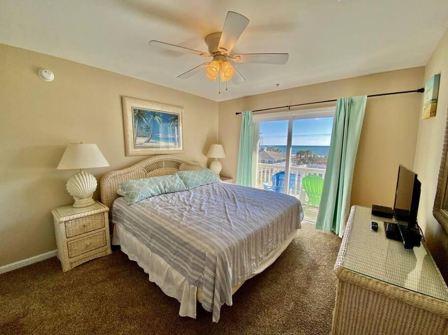 Oceanview 3-Story Getaway W/ 3 Decks, Pool, Game Room Myrtle Beach Luaran gambar